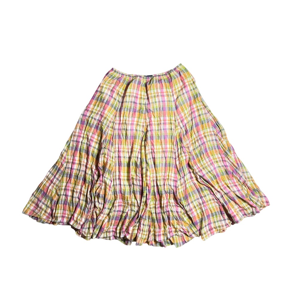 Casual Studio Plaid Maxi Skirt